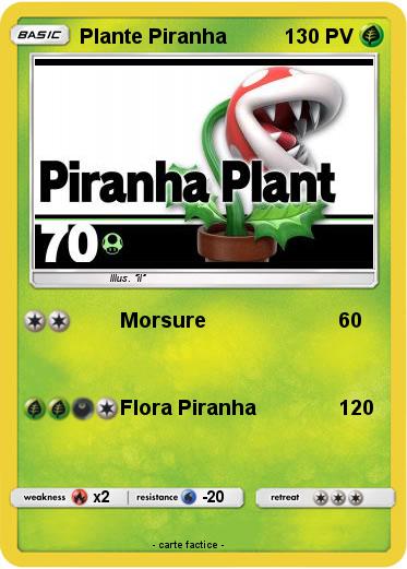 Pokemon Plante Piranha