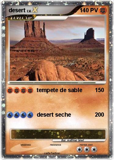 Pokemon desert