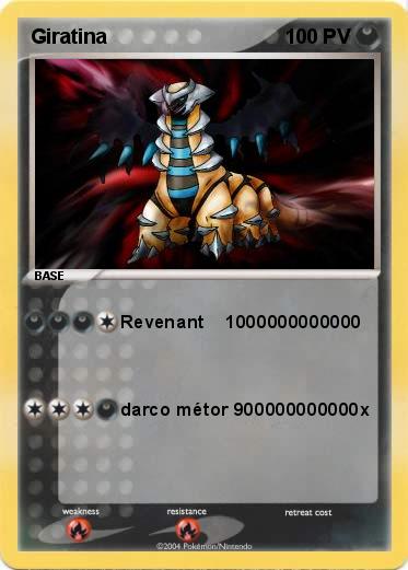 Pokemon Giratina 