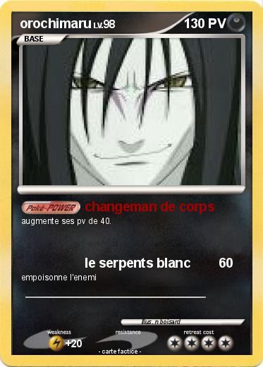 Pokemon orochimaru