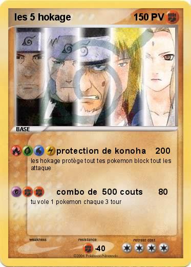 Pokemon les 5 hokage