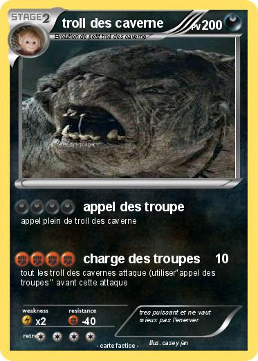 Pokemon troll des caverne