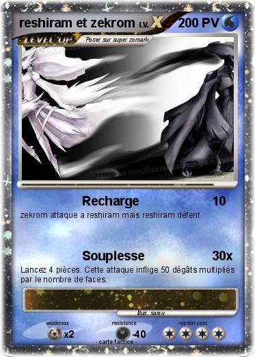 Pokemon reshiram et zekrom