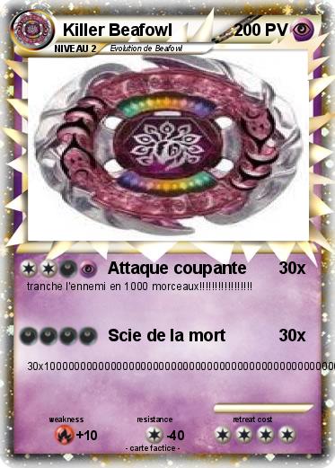 Pokemon Killer Beafowl