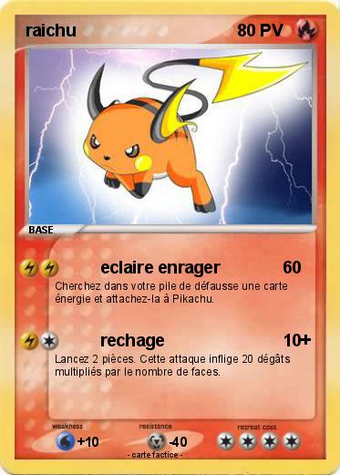 Pokemon raichu