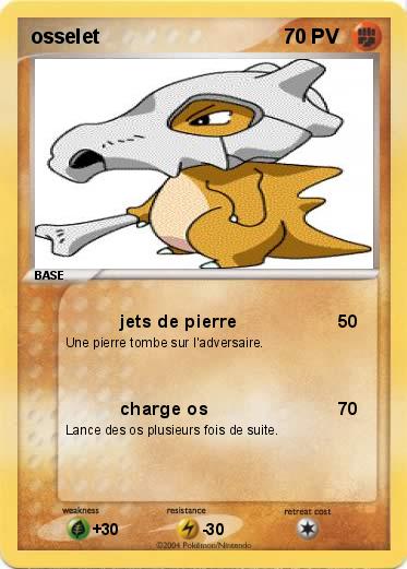 Pokemon osselet