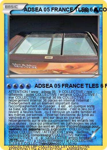 Pokemon ADSEA 05 FRANCE TLES 6 F COLLECTIVE Danfoss ™ FRANCE SEMI - INTERNAT 3 FRANCE IME FRANCE