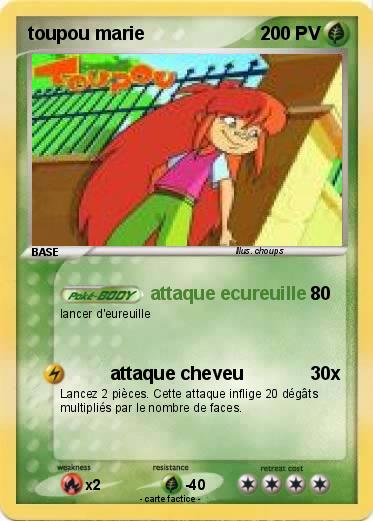 Pokemon toupou marie