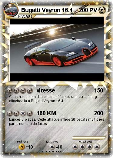 Pokemon Bugatti Veyron 16.4
