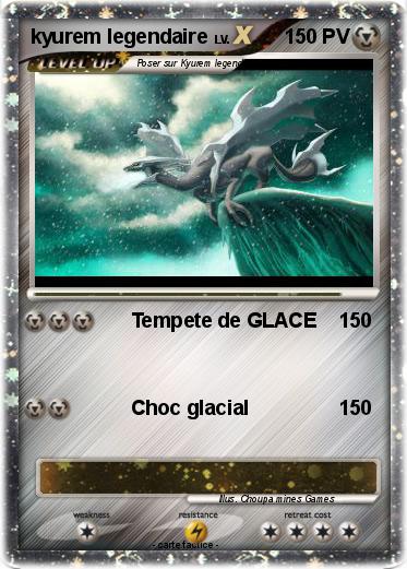 Pokemon kyurem legendaire