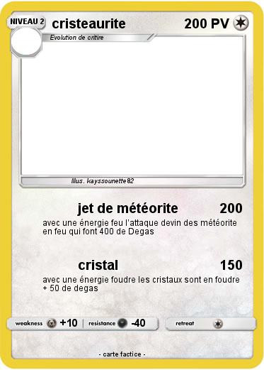 Pokemon cristeaurite