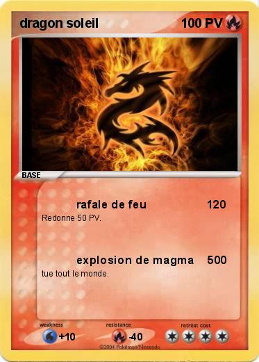 Pokemon dragon soleil