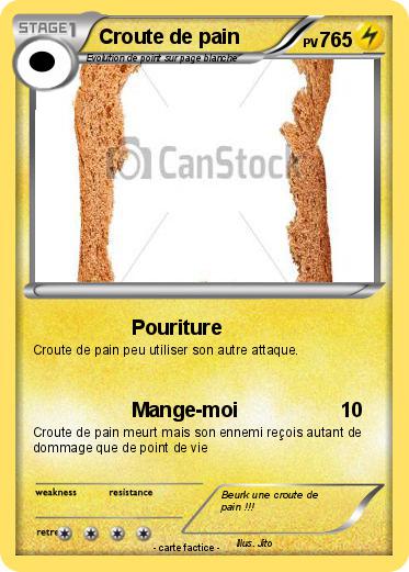 Pokemon Croute de pain