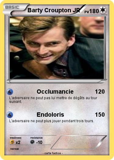 Pokemon Barty Croupton JR
