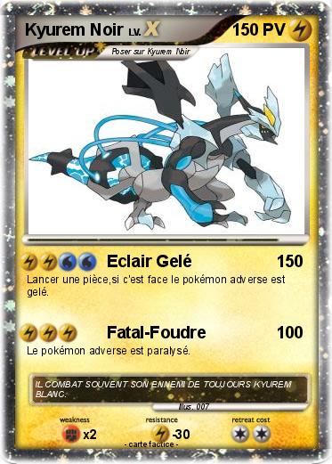 Pokemon Kyurem Noir