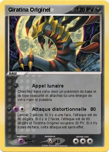 Pokemon Giratina Originel