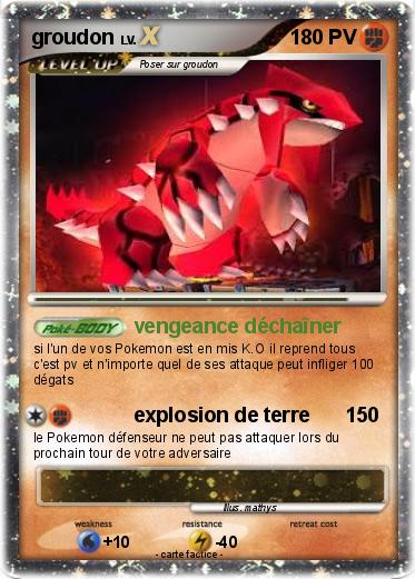 Pokemon groudon