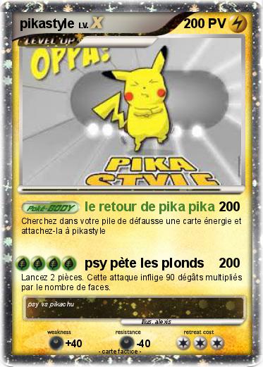 Pokemon pikastyle