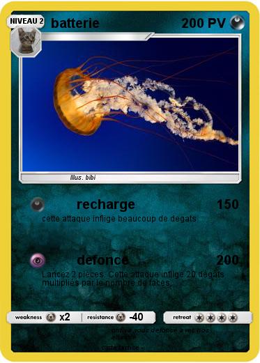 Pokemon batterie