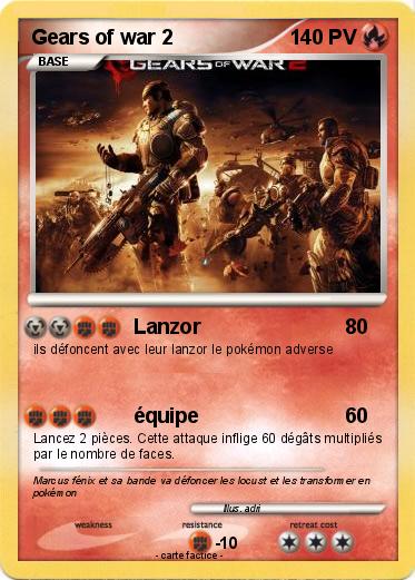 Pokemon Gears of war 2