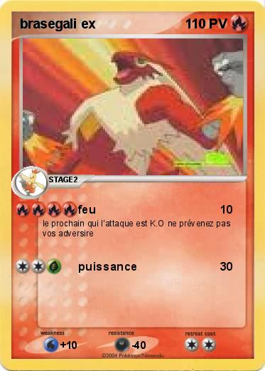 Pokemon brasegali ex