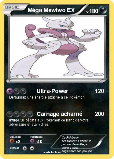 Pokemon Méga Mewtwo EX