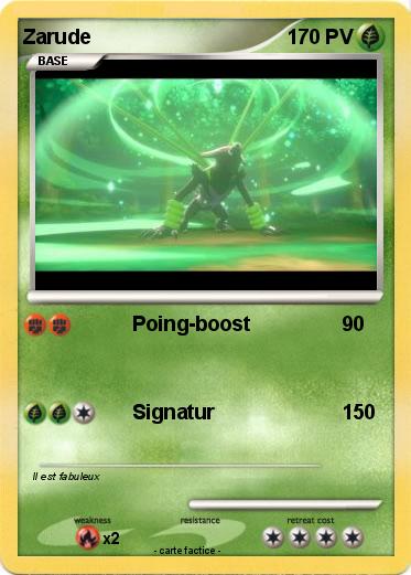 Pokemon Zarude