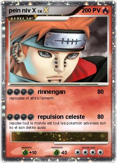 Pokemon pein niv X