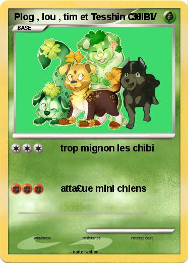 Pokemon Plog , lou , tim et Tesshin CHIBI