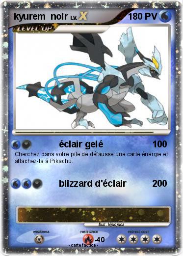 Pokemon kyurem  noir