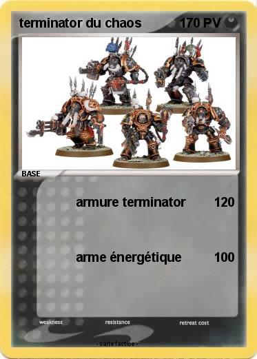 Pokemon terminator du chaos
