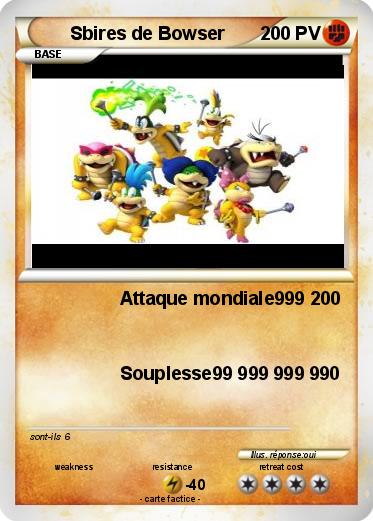 Pokemon Sbires de Bowser