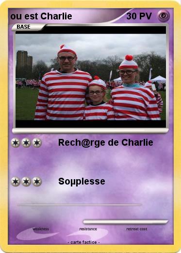 Pokemon ou est Charlie