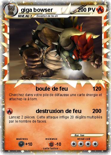 Pokemon giga bowser
