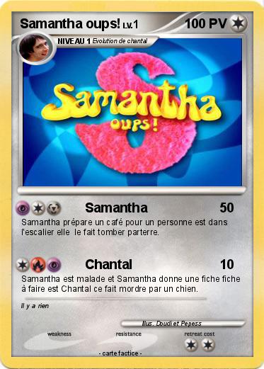 Pokemon Samantha oups!