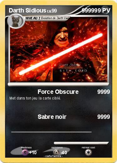 Pokemon Darth Sidious
