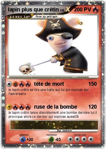 Pokemon lapin plus que crétin