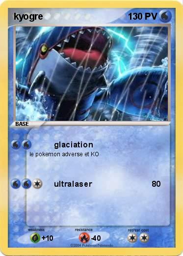 Pokemon kyogre