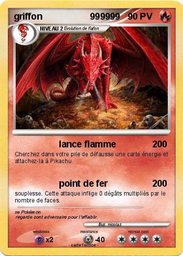 Pokemon griffon                   999999