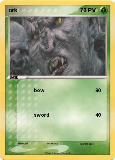 Pokemon ork
