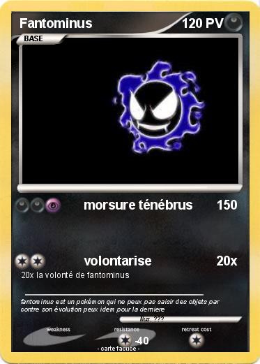 Pokemon Fantominus