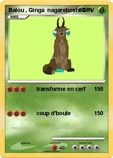 Pokemon Balou , Ginga  nagareboshi Gin