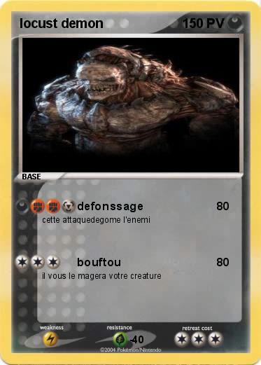 Pokemon locust demon