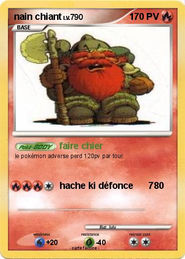 Pokemon nain chiant