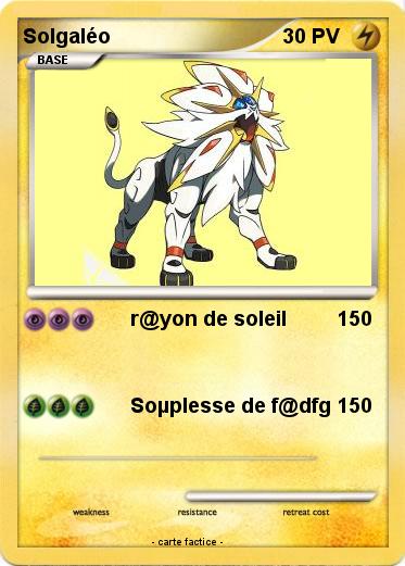 Pokemon Solgaléo