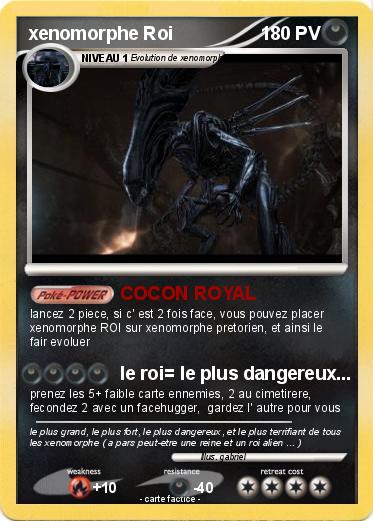 Pokemon xenomorphe Roi