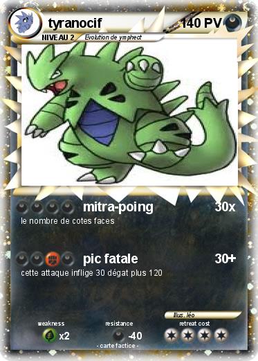 Pokemon tyranocif