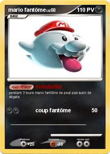 Pokemon mario fantôme