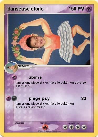 Pokemon danseuse étoile
