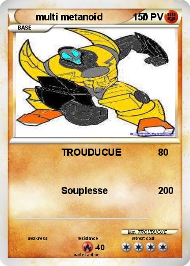 Pokemon multi metanoid               7